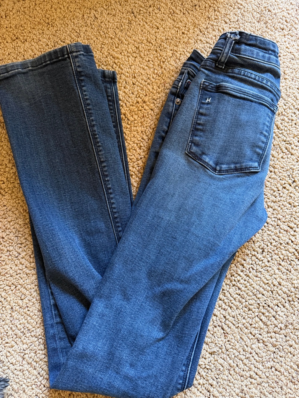 Classic Women's Boot Cut Jeans - Dark Blue